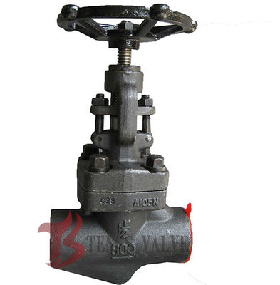 1.5 Inch Industrial Forged Steel Globe Valve Class 800  A105N J11H NPT Threaded Ends