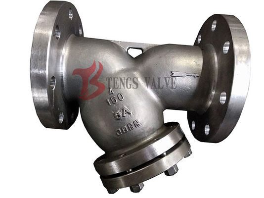 UNS S31803 Industrial Y Strainers Lightweight Compact OEM ASME B16.34 Standard