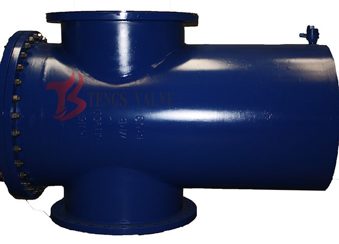 Industrial Basket Filter Strainer Simplex WPB 36" Dn900 Pn16 Welded Type