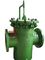 CL150LB Simplex Basket Filter Green Color Quick Opening Cover With Davit Arm