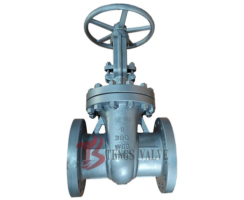 A216 WCB Wedge Gate Valve Flanged to Ansi 300LB 6 inch Cast Steel Rising Stem Metal Valves