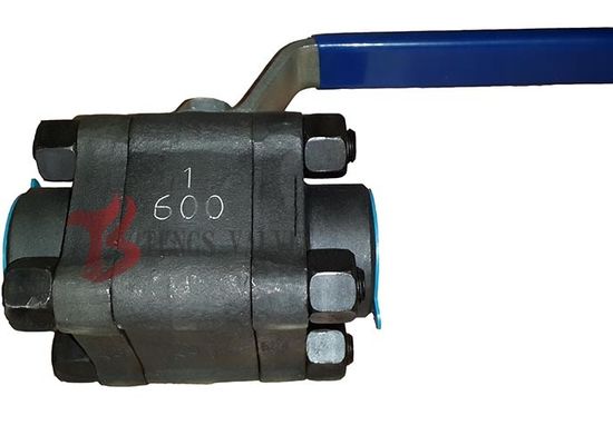 A105 Carbon Steel Ball Valve Floating Soft Seated 600LB FB Three Piece