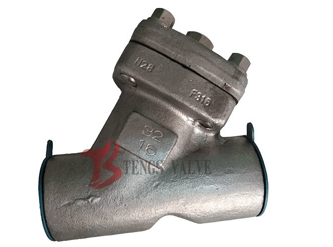 F316 BSPT Y Strainer PN16 With Drain Plug DN32 SS316 Screwed