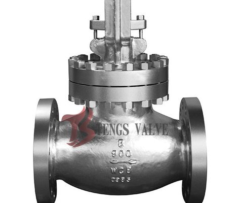 API Cast Steel Butt Weld Globe Valve Hardfaced HF Bolted Bonnet Bevel Gear Operated 900LB